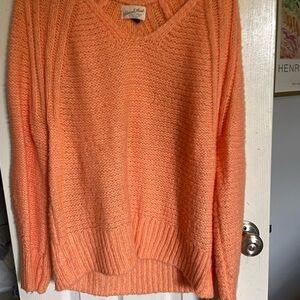 Women's Orange Sweater